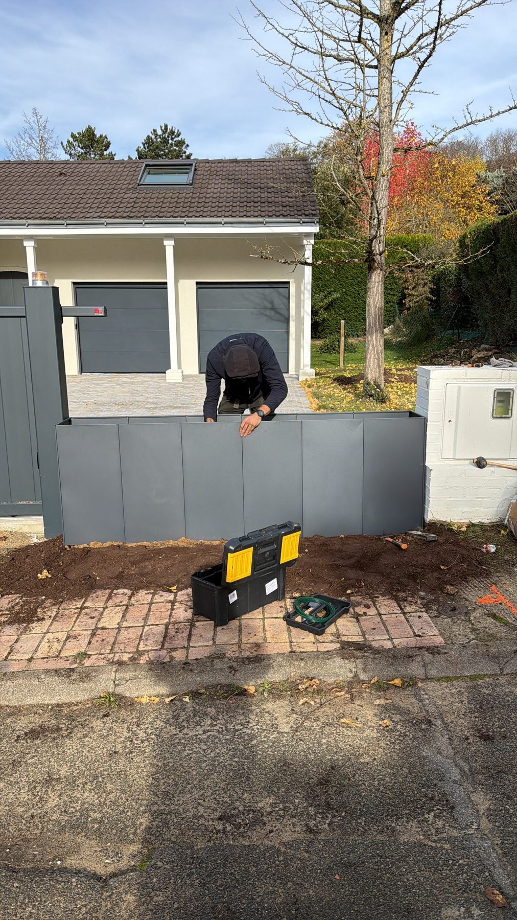 Aménagement d'extérieur et pose d'abri de jardin